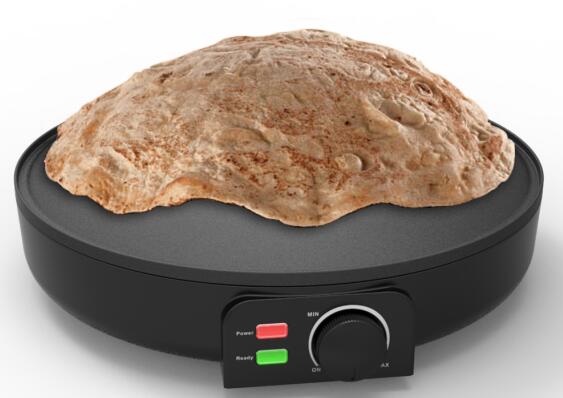 Dome Shaped Saj / Roti Maker Household Electric Grill With Removable Plate