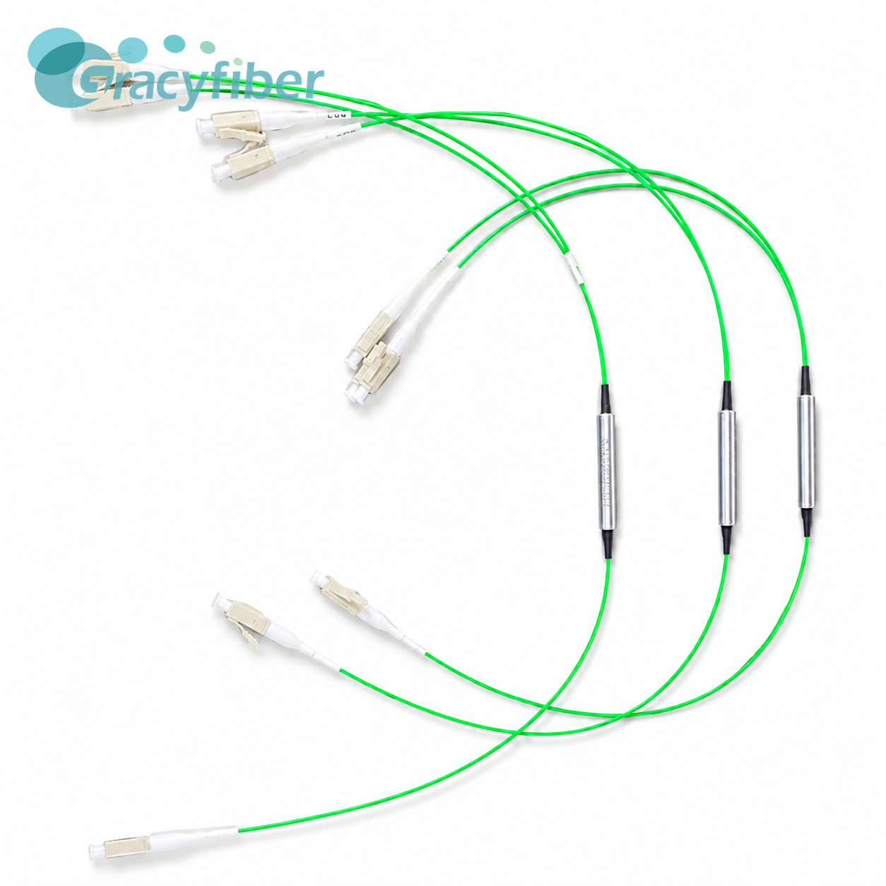 1x2 MM Tap WDM Module 850 950nm T50 R50 OM5 Multimode Fiber Tap Coupler Low Loss LC UPC Connector