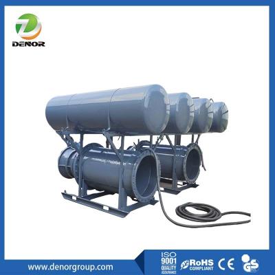 Bomba de flujo axial flotante
