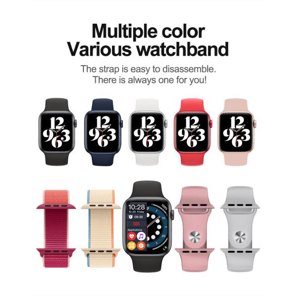 U98 плюс звонок Bluetooth Smartwatch температуры тела Iwo5 BT 5,0