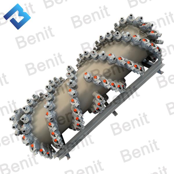 Milling Drum With 162 Milling Bits And 144 BNT22 Tool Holder  W200 W195 2307322  For Milling Machine W200 W195