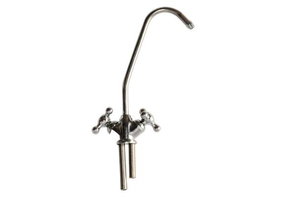 Ro Water Purifier Accessories Double Tube Gooseneck Faucet With Roate Switch