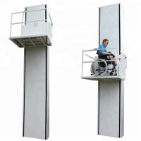 1m - 10m elevador hidráulico persona con discapacidad 250KG plataforma de silla de ruedas elevador