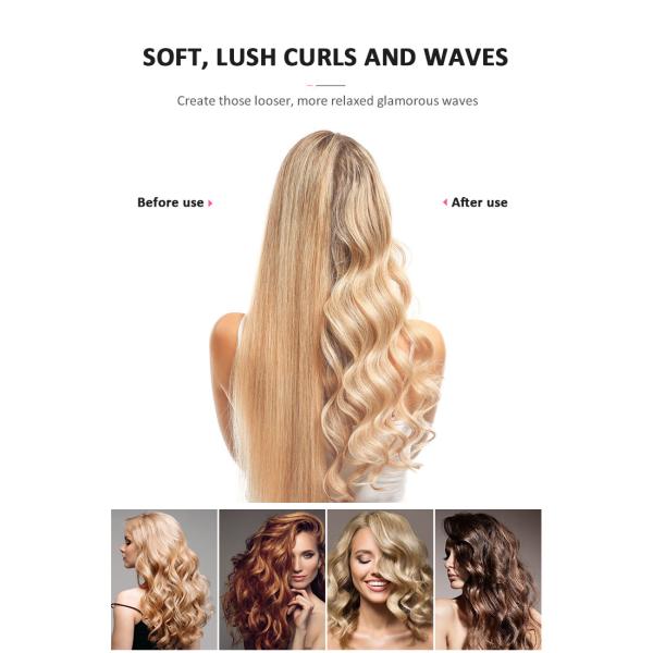 WIFI LED Rotating Barrel Curling Iron , 50W Hot Tools Wand 1 Inch