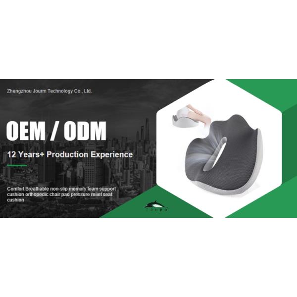 Comfort Breathable Non-slip Memory Foam Support Cushion for Pressure Relief Seat Cushion