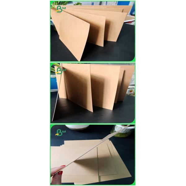 Recycle Kraft Liner Board Paper 120g - 450g Moisture Proof OEM Support