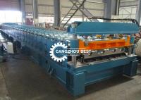 Le profil du Mexique a galvanisé le petit pain de plate-forme de plancher de feuille formant la machine 6-8m/vitesse minimum