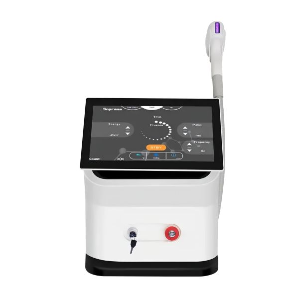 Triple Wavelength Diode Laser Hair Removal Machine | 1000W Power & -20°C Cooling