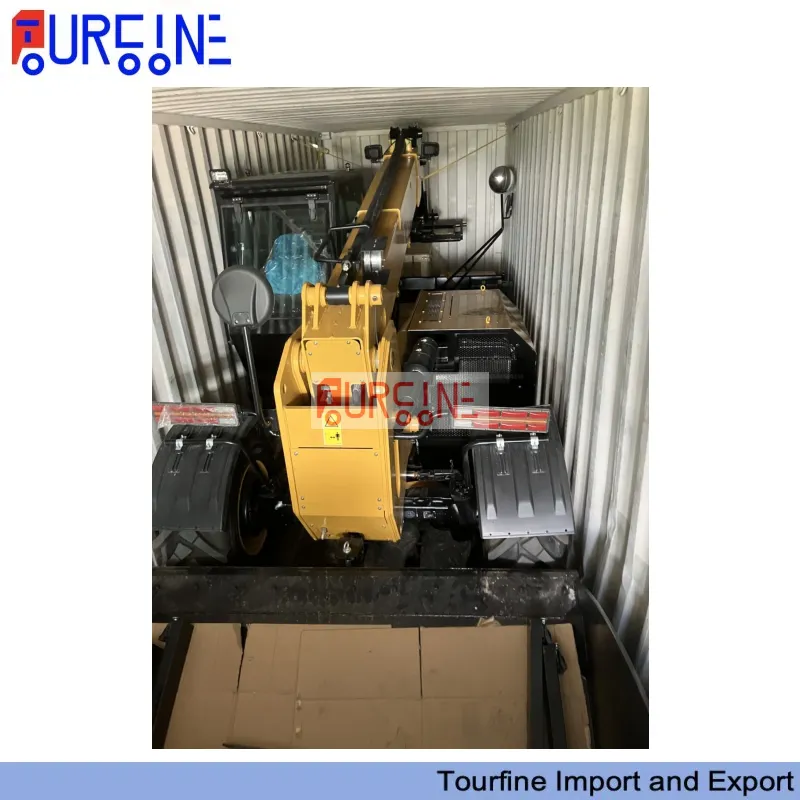 3 Ton All Terrain Telescopic Forklift For Agriculture Construction Material Handling