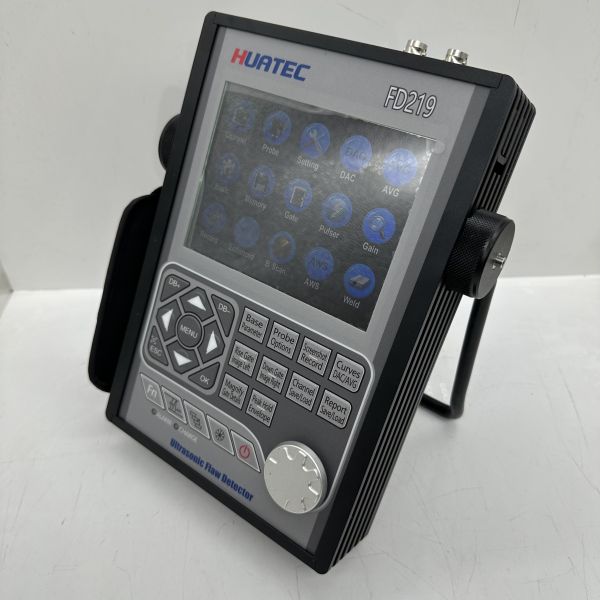 FD219 High Precision Ultrasonic Defect Detector Auto Calibration Crack Height Measurement Curved Surface Correction