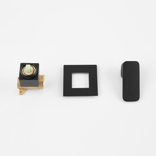 Traditional Style Brushed Surface Waterfall Faucet Shower Set for Lavatory Bathroom Sink