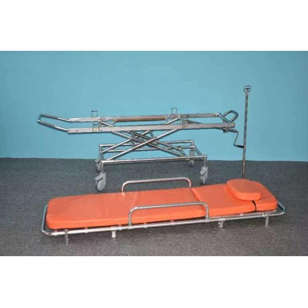 Aluminum Alloy MRI Patient Stretcher Non Magnetic Bed Transport Examination In Hospital