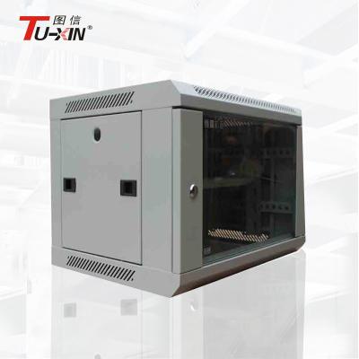 600 X 600mm Small Server Rack Cabinet , Single Section Wall Mount Data Rack