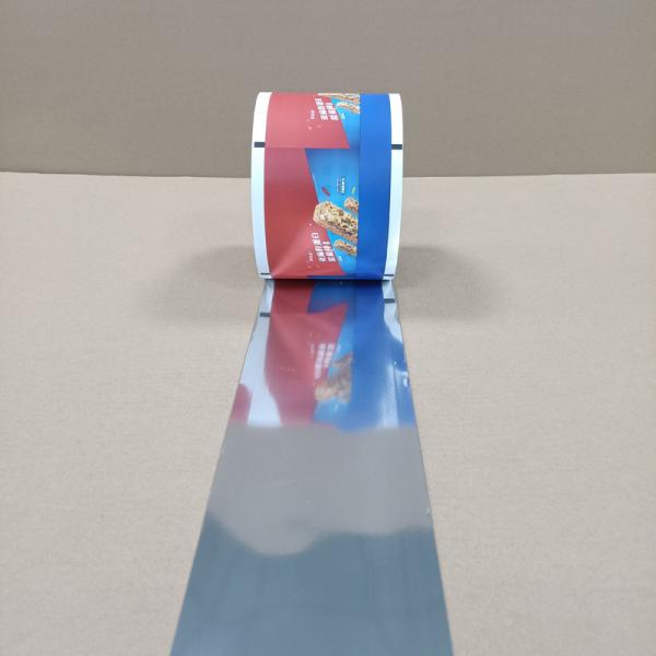 Custom Printed Energy Bar Film Roll 10-Color Gravure  Odor Proof