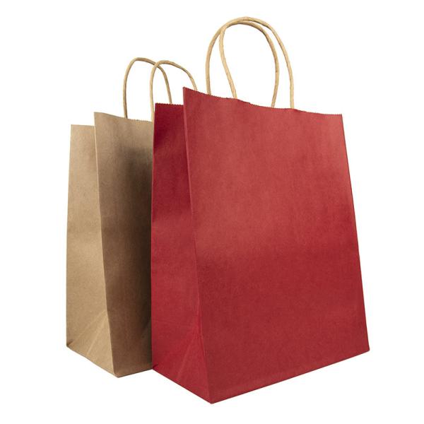 Creatrust Branded  Tote White 8X10 Lebanon Handle Personalized Logo Zara Paper Bag