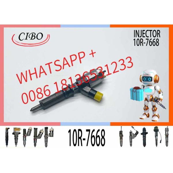 New Common Rail Diesel Fuel Injector 321-0990 2645a743 10R-7668 for Engine C6.6 320D Inyector Injecteur