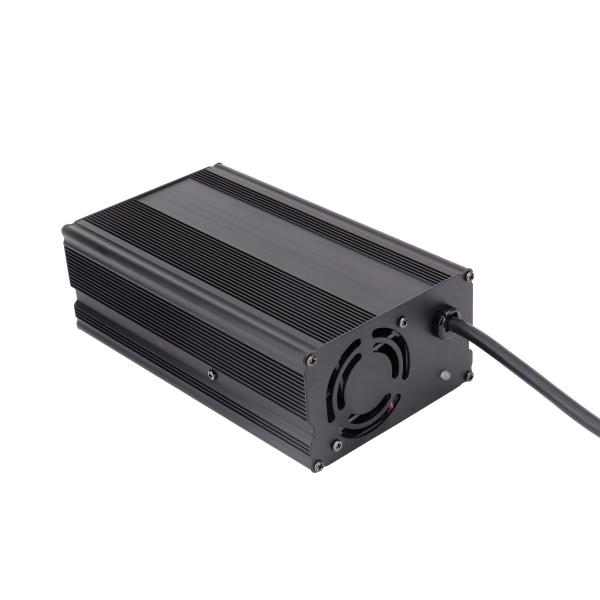 54.6V Smart Lithium Battery Charger with Aluminum Shell for LiFePO4 and Lead Acid Batteries