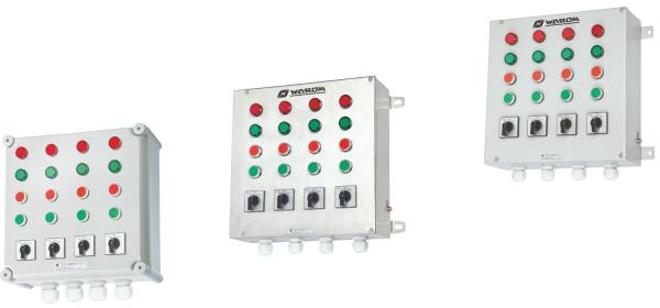 Caixa de controlo elétrica à prova de intempéries da série FXK à prova de corrosão industrial 3A