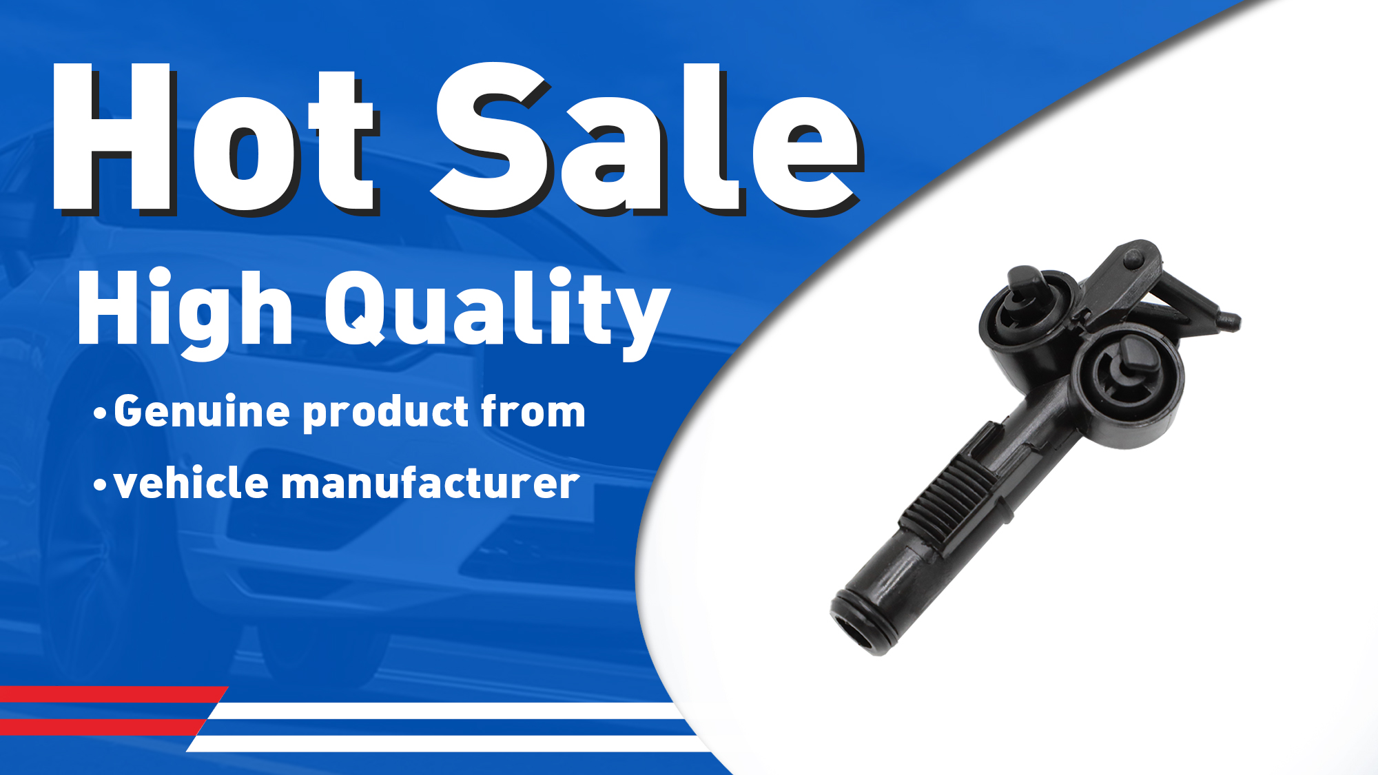 Пропускная насос для промывки фары Womala Nozzle 8659926 Fits S60 S80 V70 XC90 2000-2014