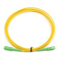 2.0mm 3,0mm simple câble à fibre optique SC APC à SC APC SM