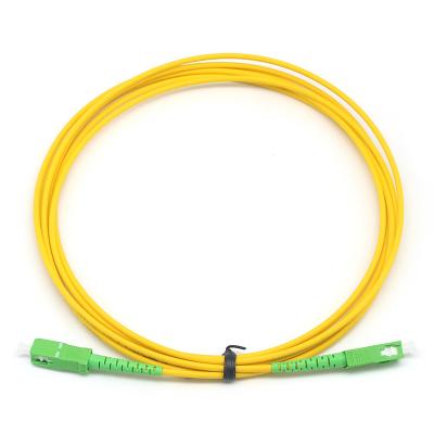 Simplex Fiber patch cable SC APC para SC APC Single-mode para Data Center