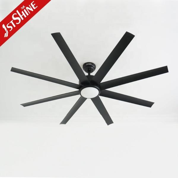 64 8 ABS Blades Ventilador de teto com fonte de luz LED de controle remoto e certificação KC