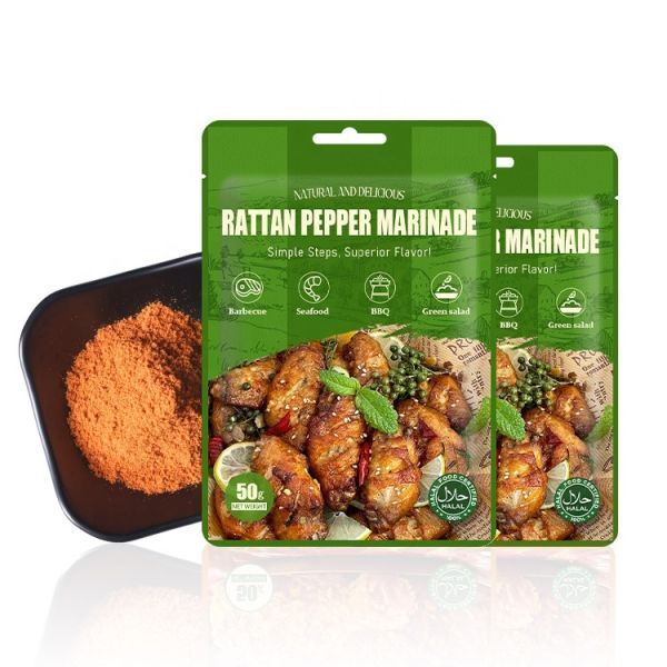 McSino 1kg Mixed Rattan Pepper Marinade Chinese Traditional Flavor Dried Style Spicy Seasoning Blended Processing