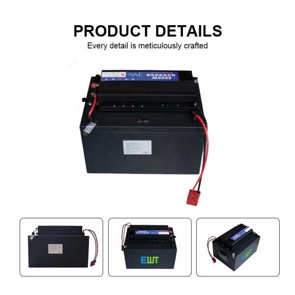 Batterie LFP au phosphate de fer au lithium de 220V 48V 60Ah LiFePO4