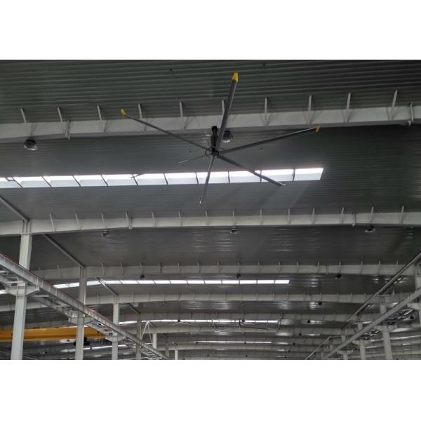HVLS 伝統的なギアボックス モーター 天井扇風機 5 刃