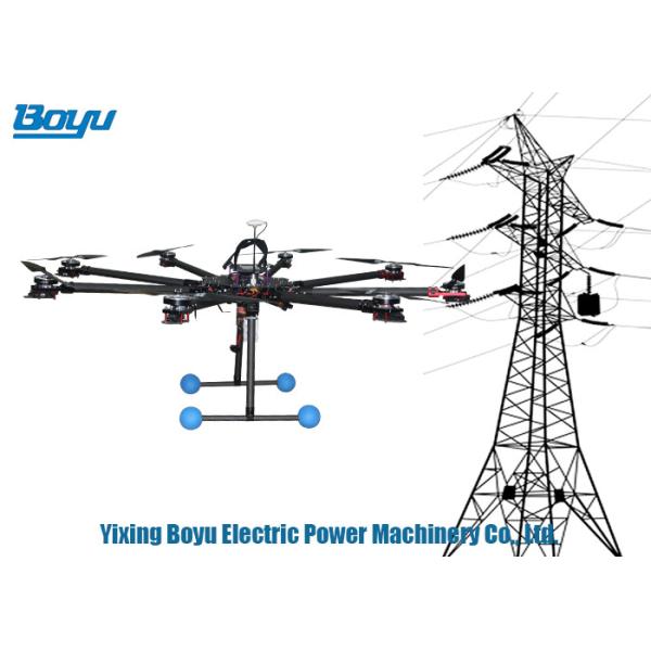 Durable Professional Transmission Line Stringing Tools Unmanned Flying Vehicles / Drone
