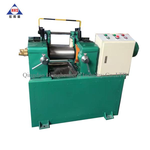 Plastic Dispersion Open Mill Rubber Mixing Machine 6 Inch 19rpm 50HRC