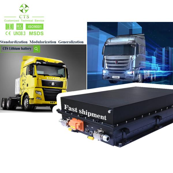 CTS Lithium-Ion EV Battery Pack 614.4V 100kWh 200kWh with Cooling and Heating System