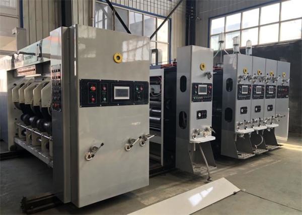 High Speed Multi Colors Printing Slotting Corrugated Carton Box Making Machine