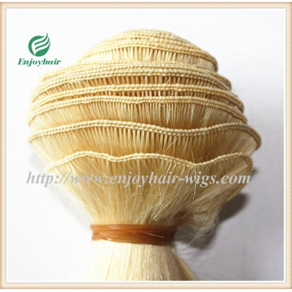 Hand tied weaviing Malaysian virgin remy hair, weaves hair extension no shedding no tangle