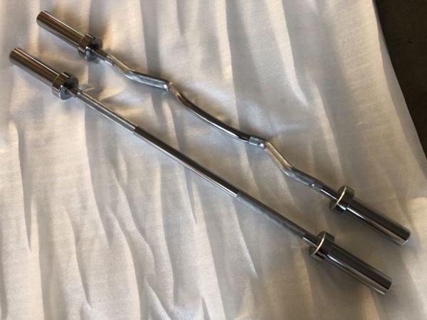 olympic straight bar, olympic straight bar 5ft, olympic straight barbell