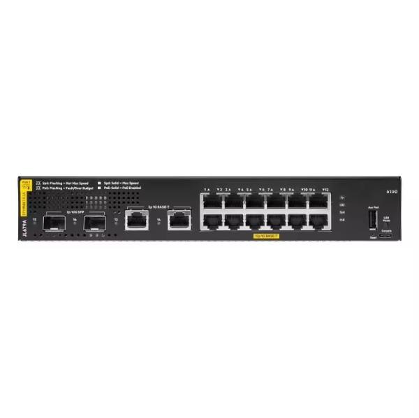 Fonction POE et capacité élevée de commutateur personnalisé Commutateur Gigabit Ethernet scellé 24 ports couche 2 géré R8N89A CX6000 série