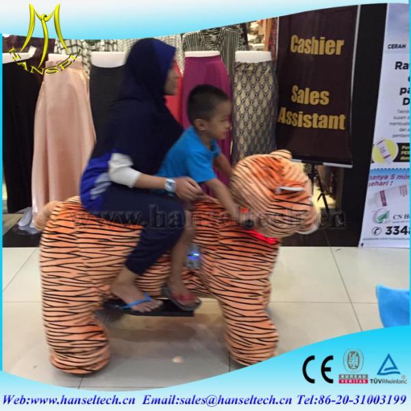 Hansel big cock park rides fiberglass body mini car bar game machine coin operated ride on animals in shopping mall