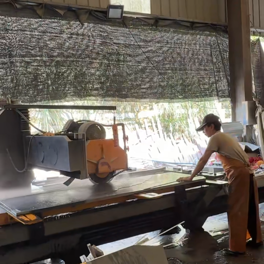 HSQB-600 Manual Stone Cutting Machine