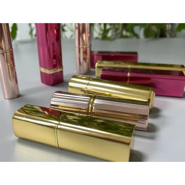 JL-LS211 Round Magnet 6ml Empty Lipstick Tube Packaging Case