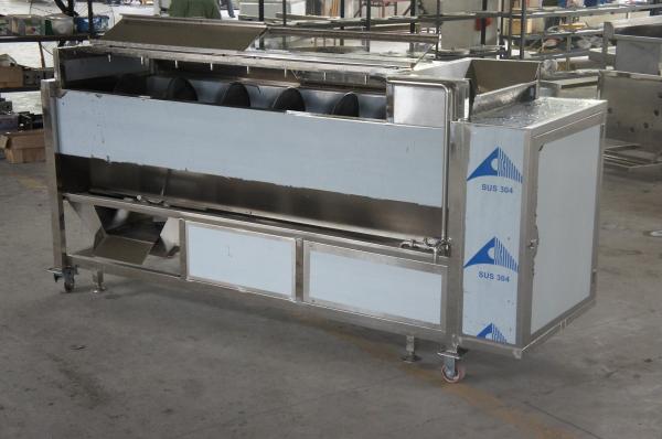 Sweet Potato Washing And Peeling Machine Onion Peeling And Cutting Machine