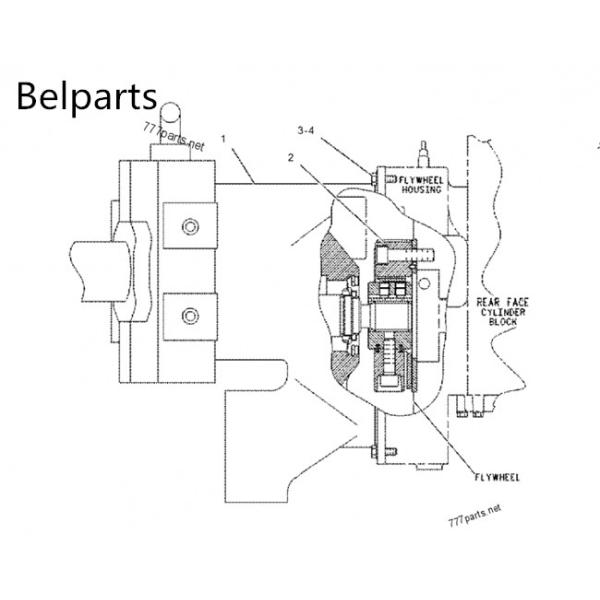 Перемещение группы мотора Ассы 2159952 мотора перемещения двигателя Э325ДЛ К-7 гидравлическое