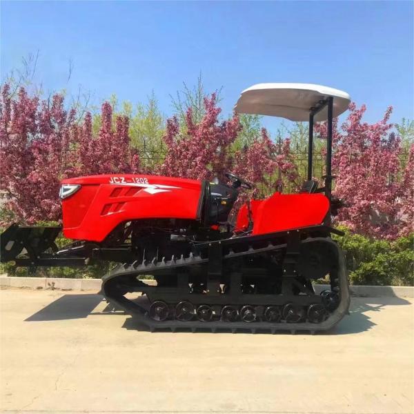 Diesel Engine 120 Horsepower Small 4 Wheel Drive Garden Tractor With Rotary Tiller