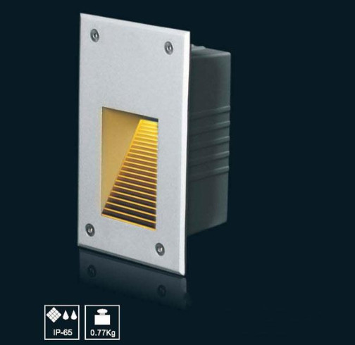 4W IP 65  LED Outside Wall Lights  Aluminum Recessed Outdoor Wall lights