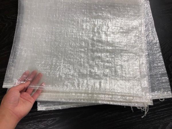 700mm Width Double Stitch  PP Woven Sack Bags For Grain Rice 40x60CM