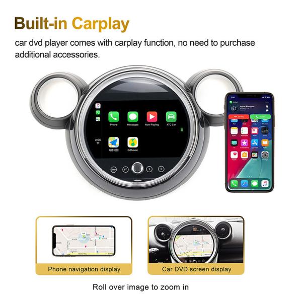 WIFI MINI Android Radio Mini Cooper Old Mini R60 9 Inch 4G GSM Android 13