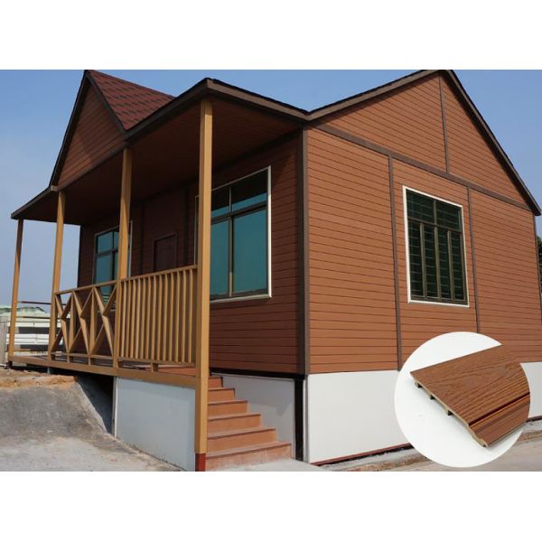 UV-Resistant WPC Outdoor Wall Panels ASA Coextruded Waterproof No-Fading Exterior Cladding