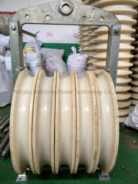 Wire Transmission Stringing Blocks Bundled Conductor Pulley ODM