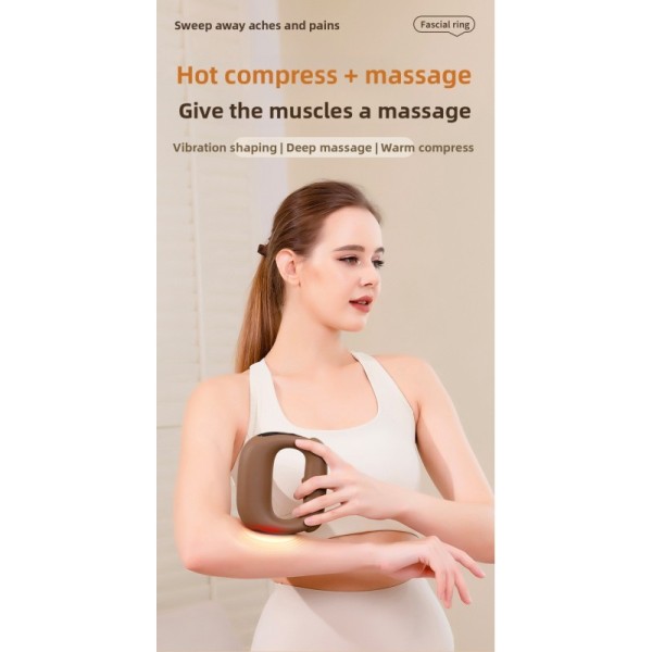 OEM Massage Device Fascia Ring Vibrating Massager for Full-Body Deep Tissue Muscle Soreness Relief & Relaxation Muscle Recovery