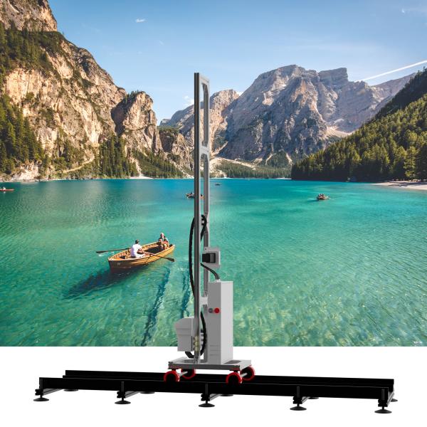 Indoor And Outdoor Wall Mount 3D Printer For Metal Paper Wood And Ceramic Tiles