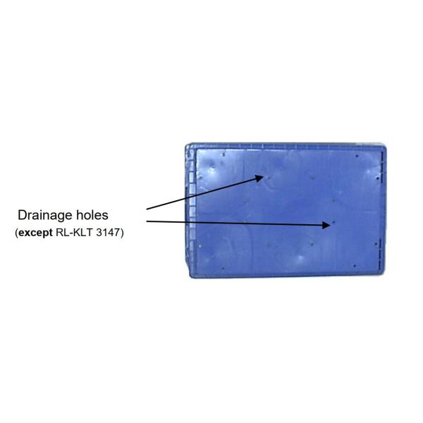 600x400x147 мм тяжелая HDPE пластиковая PP коробка для продвижения автозапчастей